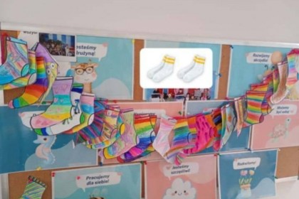 Dzień Kolorowej Skarpetki 