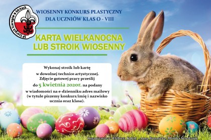 Wiosenny Konkurs Plastyczny